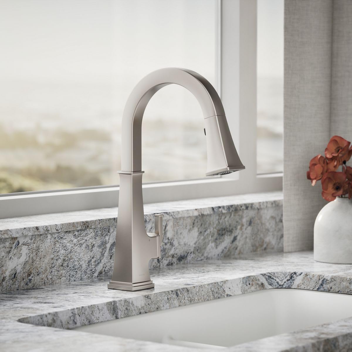 Kohler 23832-WB-VS Riff Kitchen Sink Faucets, VibrantStainless